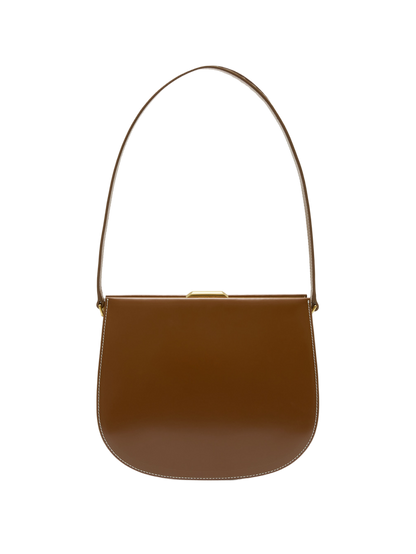 PREORDER Lune Forme Bag (Cognac Brown)