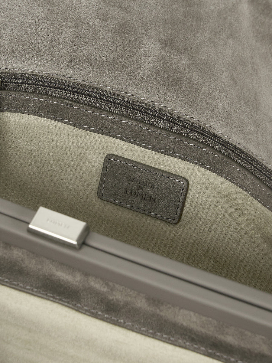 PREORDER Anneau Frame Bag (Suede Gray)