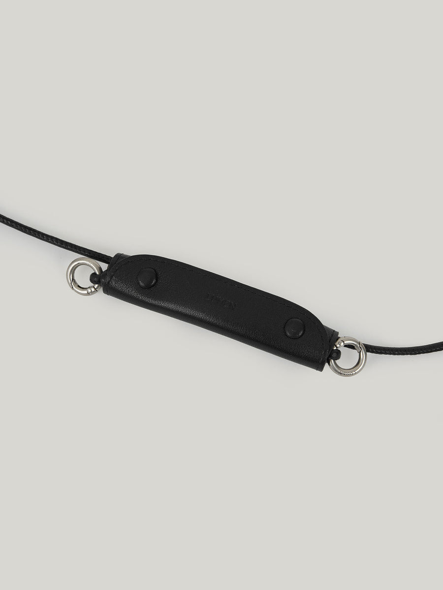 PREORDER Grid Mini Sling Bag (Soft Black)