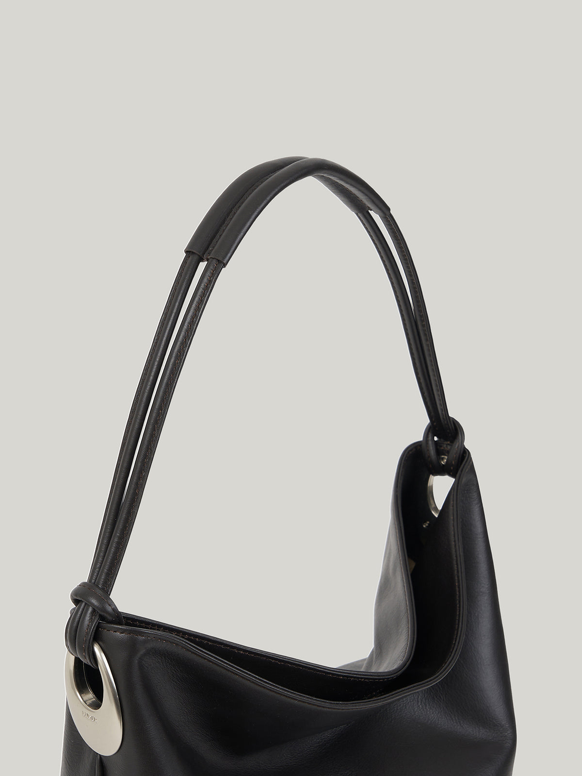 Collen Bucket Bag (Soft Black)