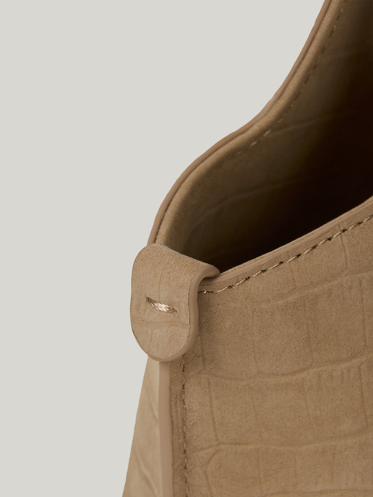 Panier Petit Bag (Nubuck Pattern Sand)