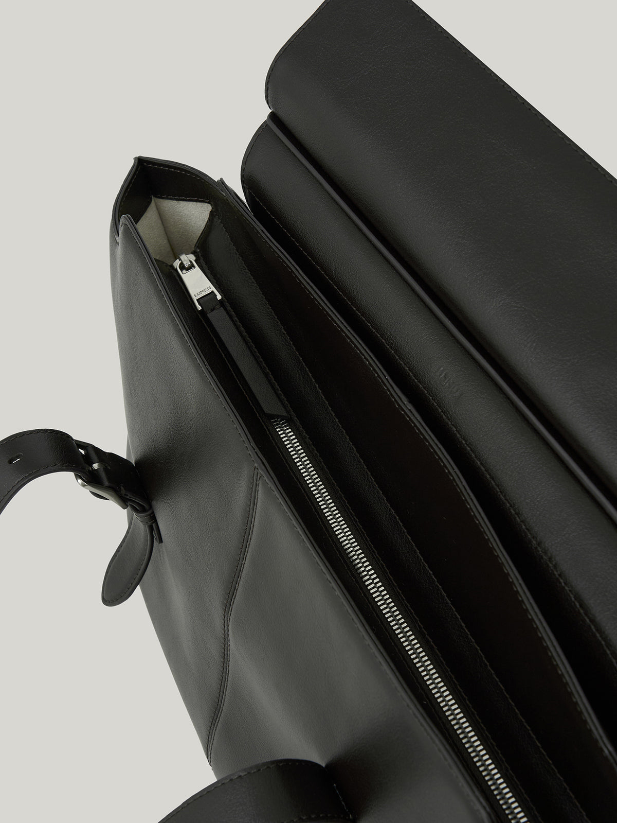 Note Buckle Bag (Vintage Brown)
