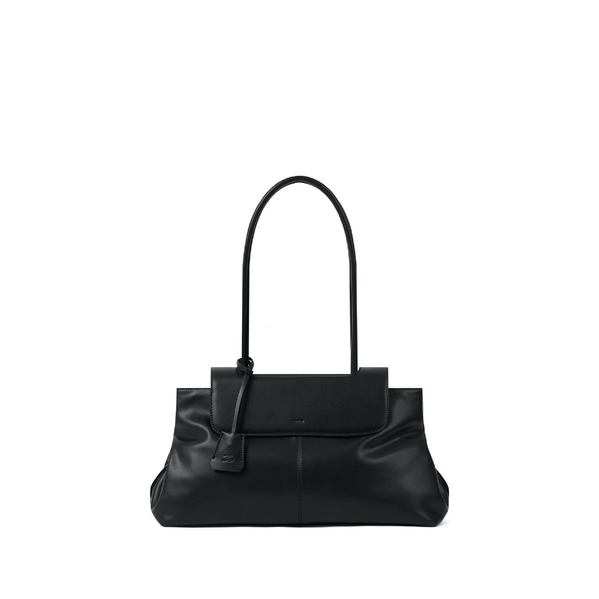 Roof Shoulder Bag (Soft Black)
