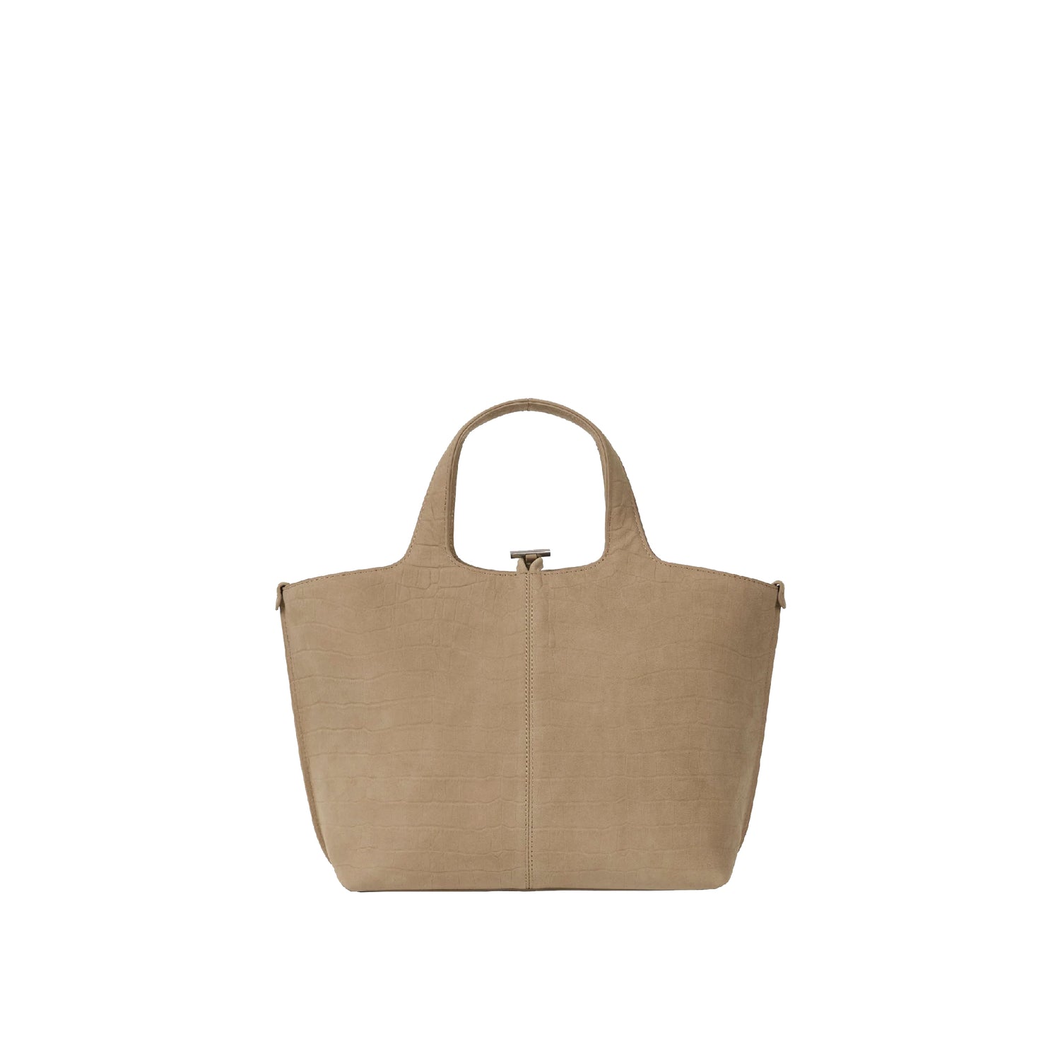 Panier Tote Bag (Nubuck Pattern Sand)