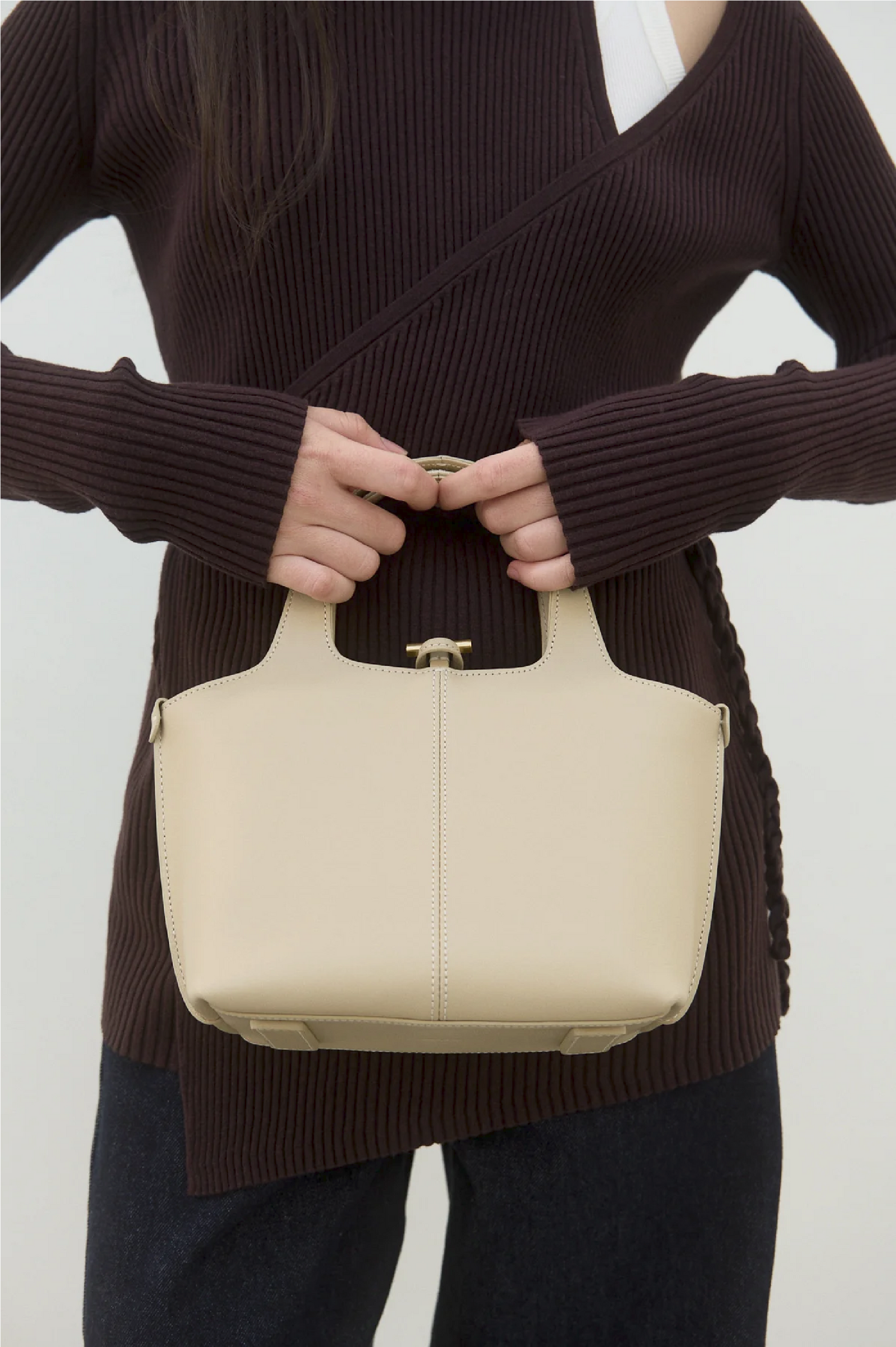 Panier Petit Bag (Egg Beige)