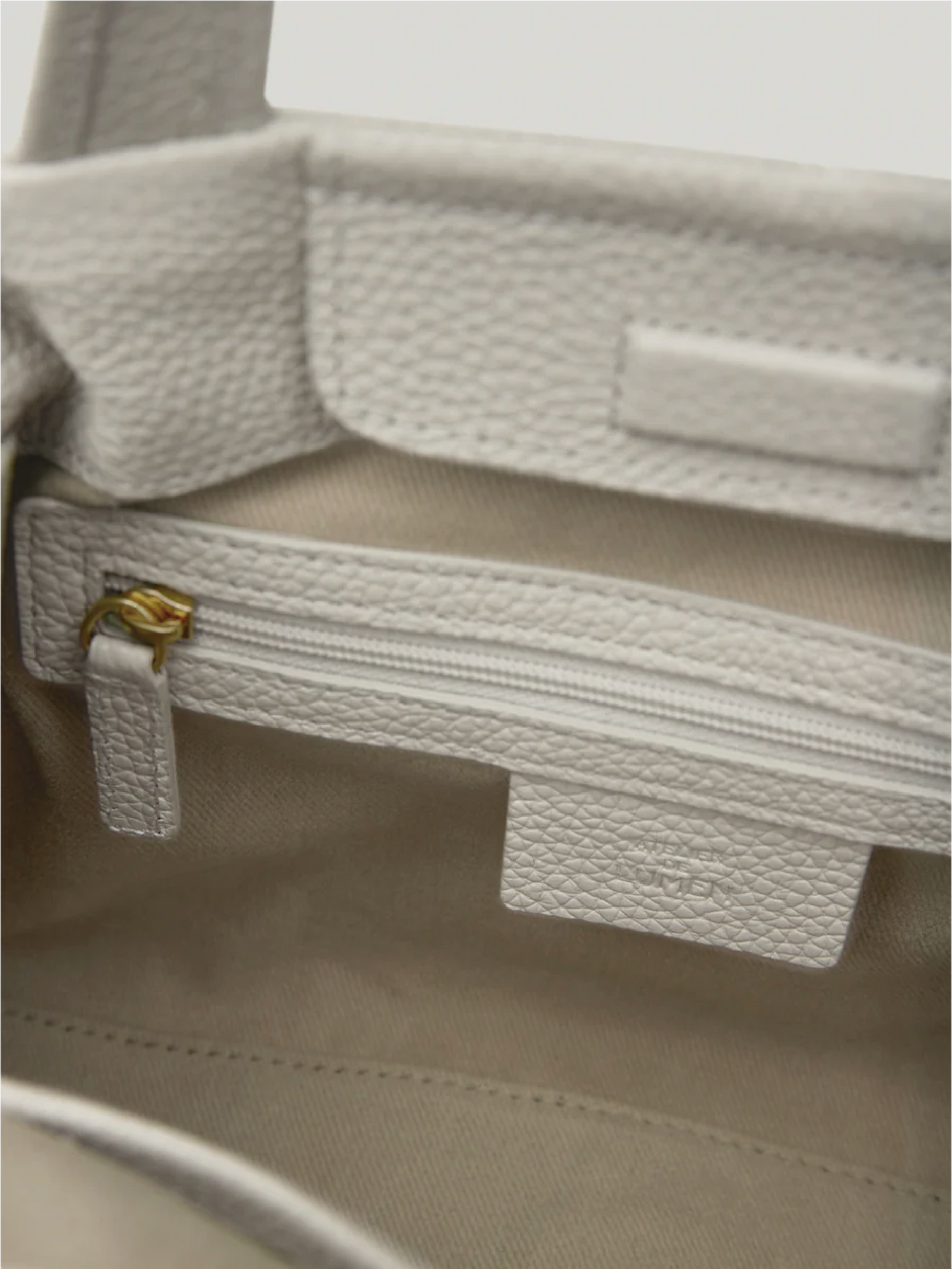 Pave Petit Bag (Misty White)