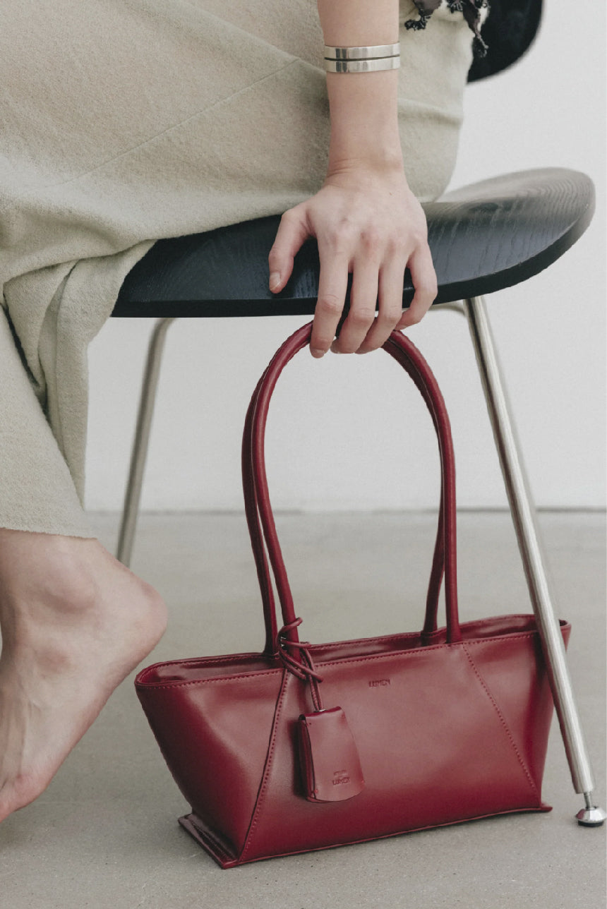 PREORDER Monique Shoulder Bag (Carmine Red)