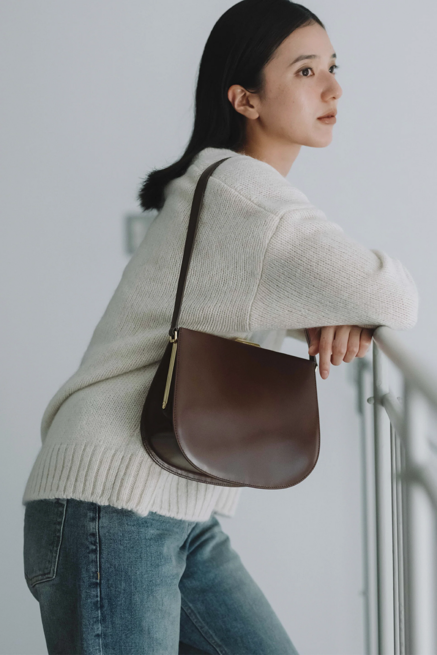PREORDER Lune Forme Bag (Oak Brown)