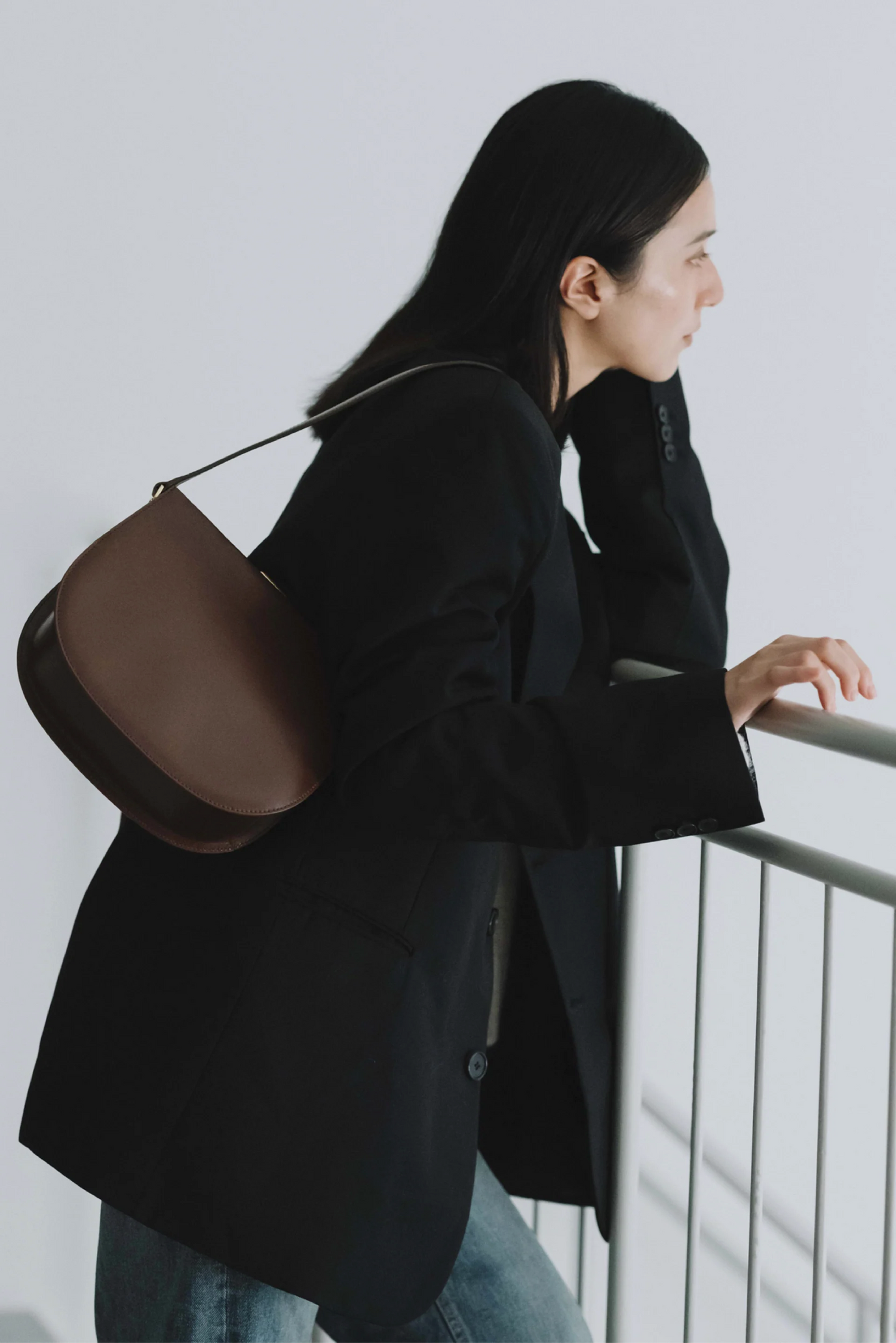 PREORDER Lune Forme Bag (Oak Brown)