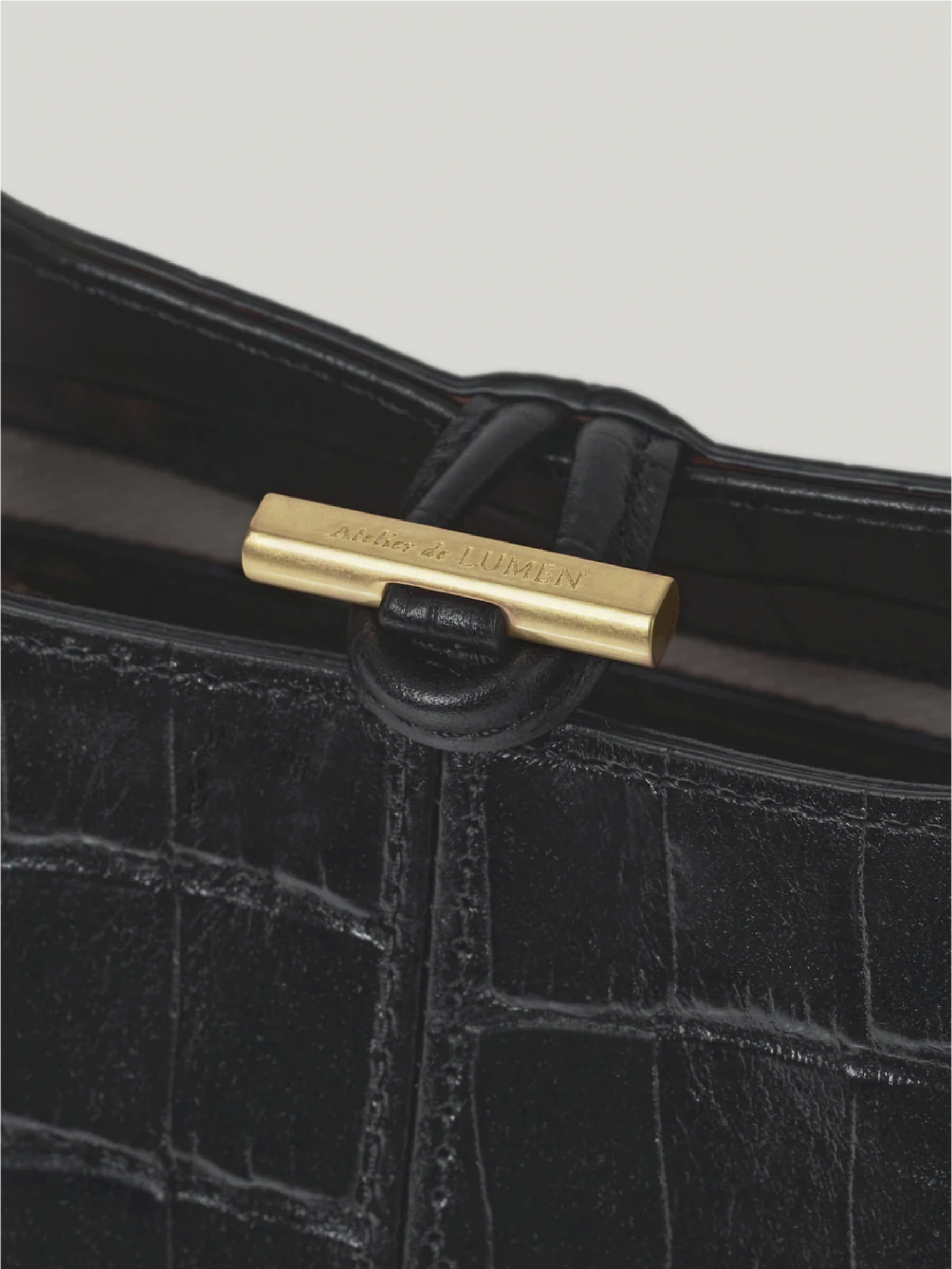 Panier Petit Bag (Pattern Black)