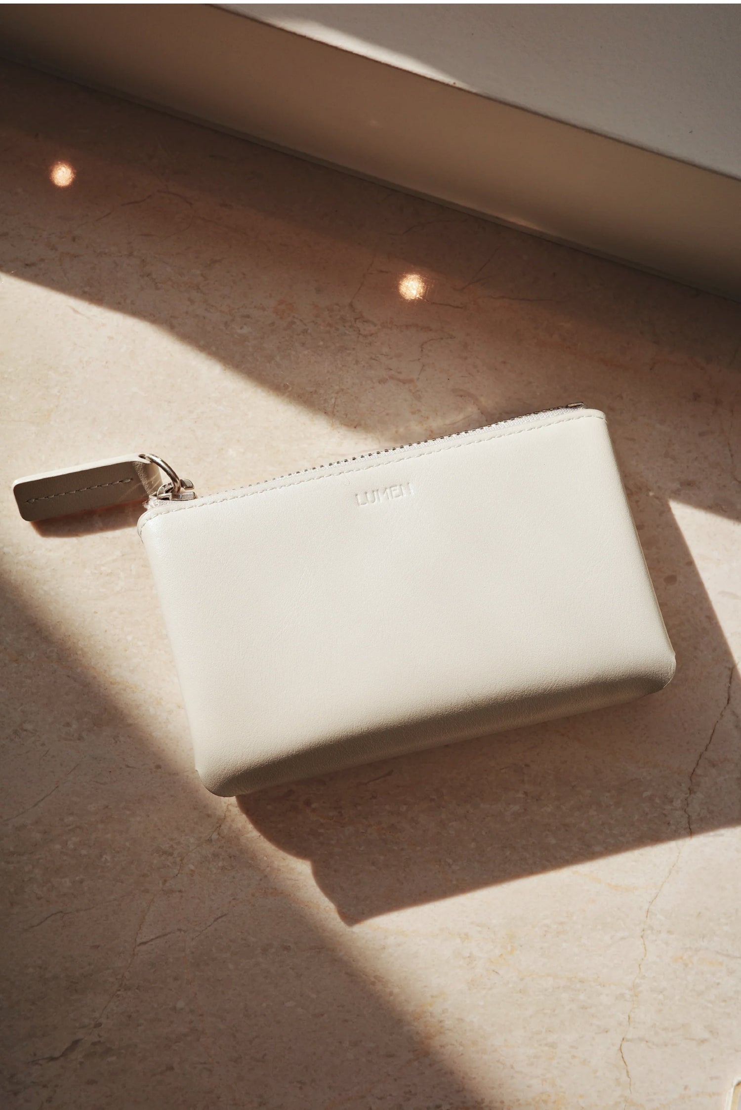 Pillow Card Wallet (Soft White)