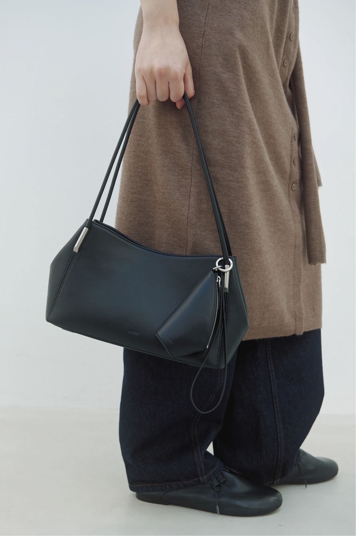 Marron Demi Bag (Soft Black)