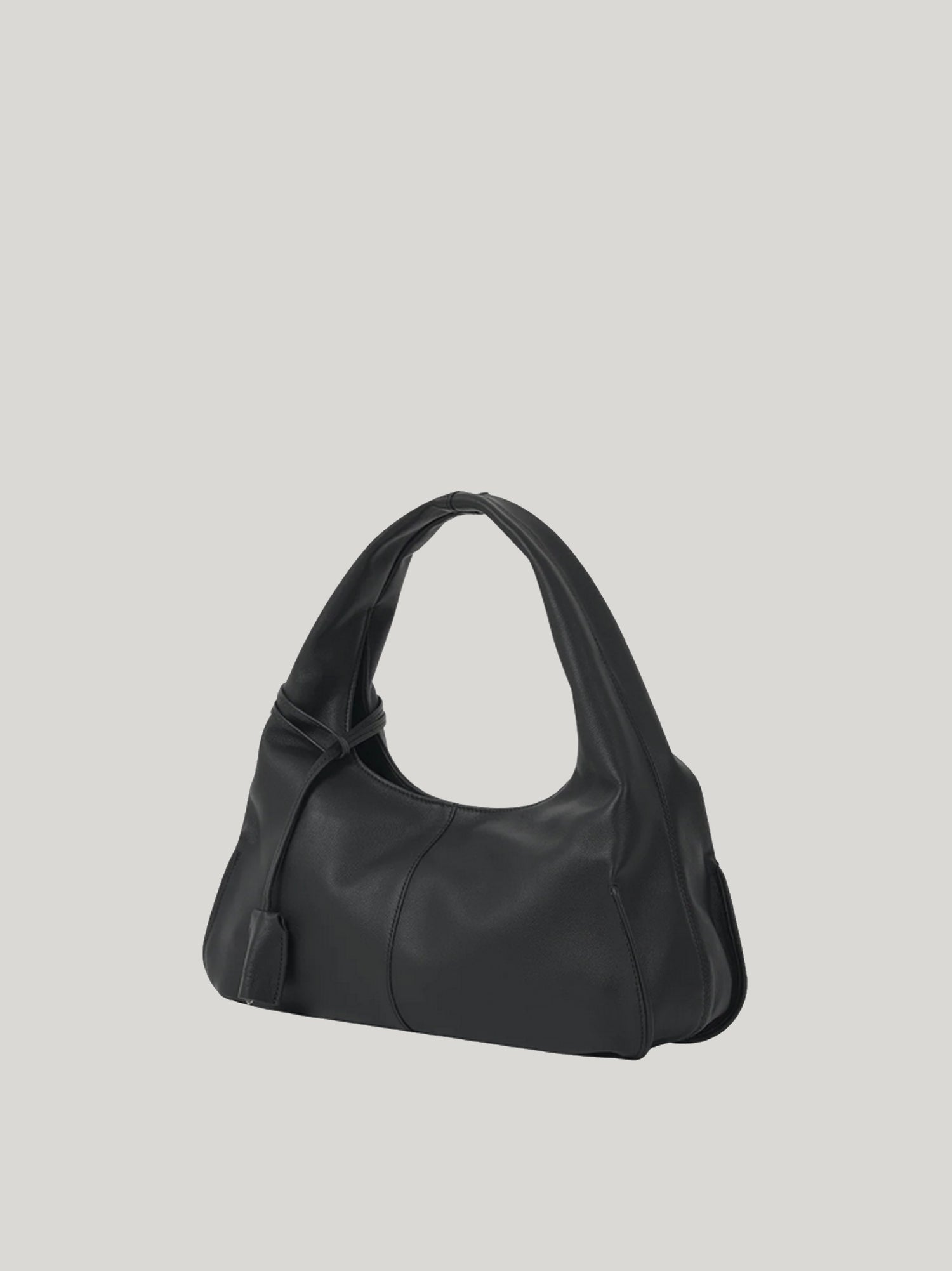 Pillow Hobo Bag (Soft Black)