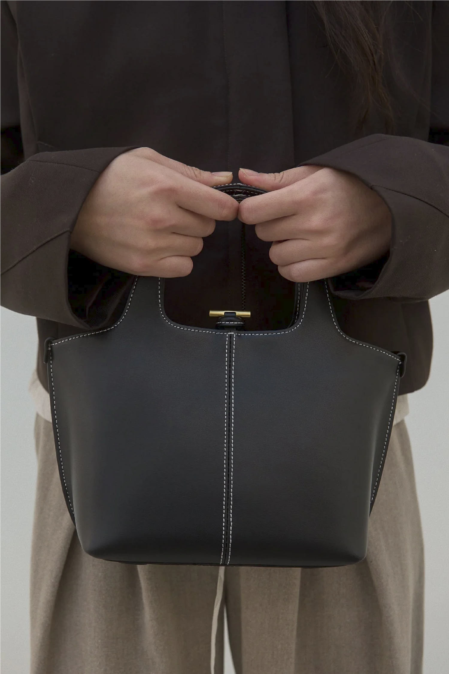 Panier Petit Bag (Organ Brown)