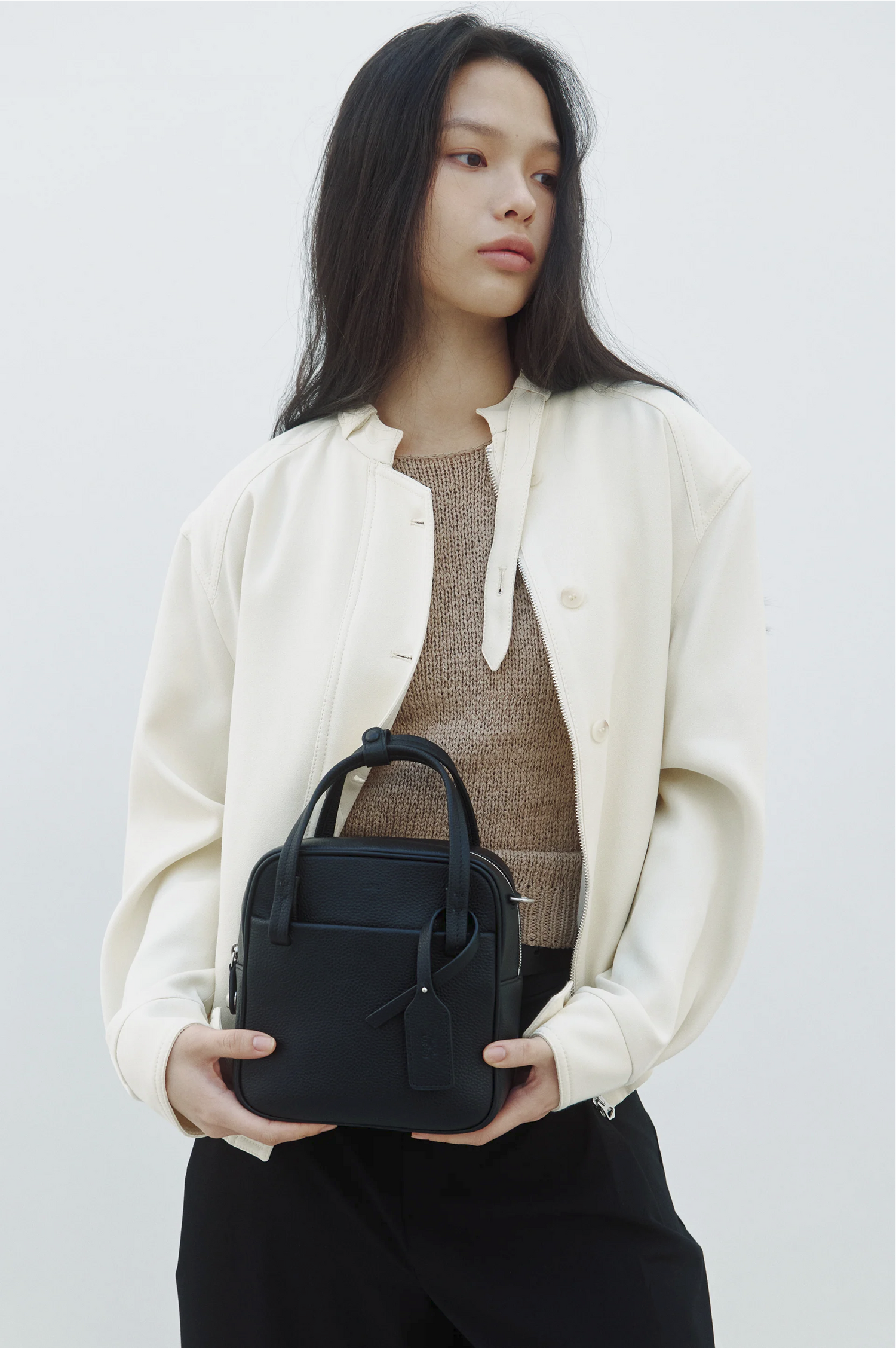 Nadel Bowling Tote (Soft Black)