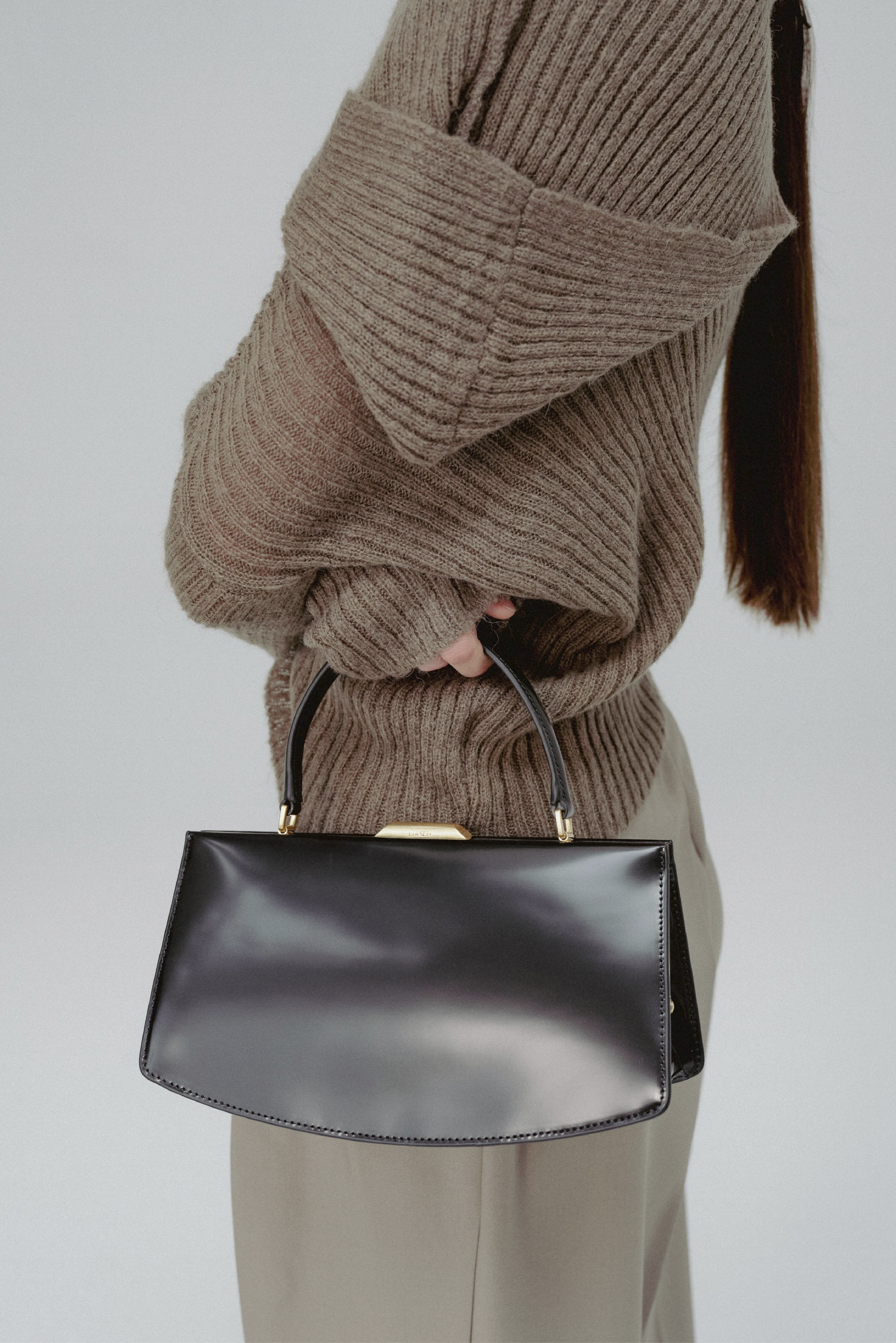 PREORDER Lune Forme Tote Bag (Soft Black)