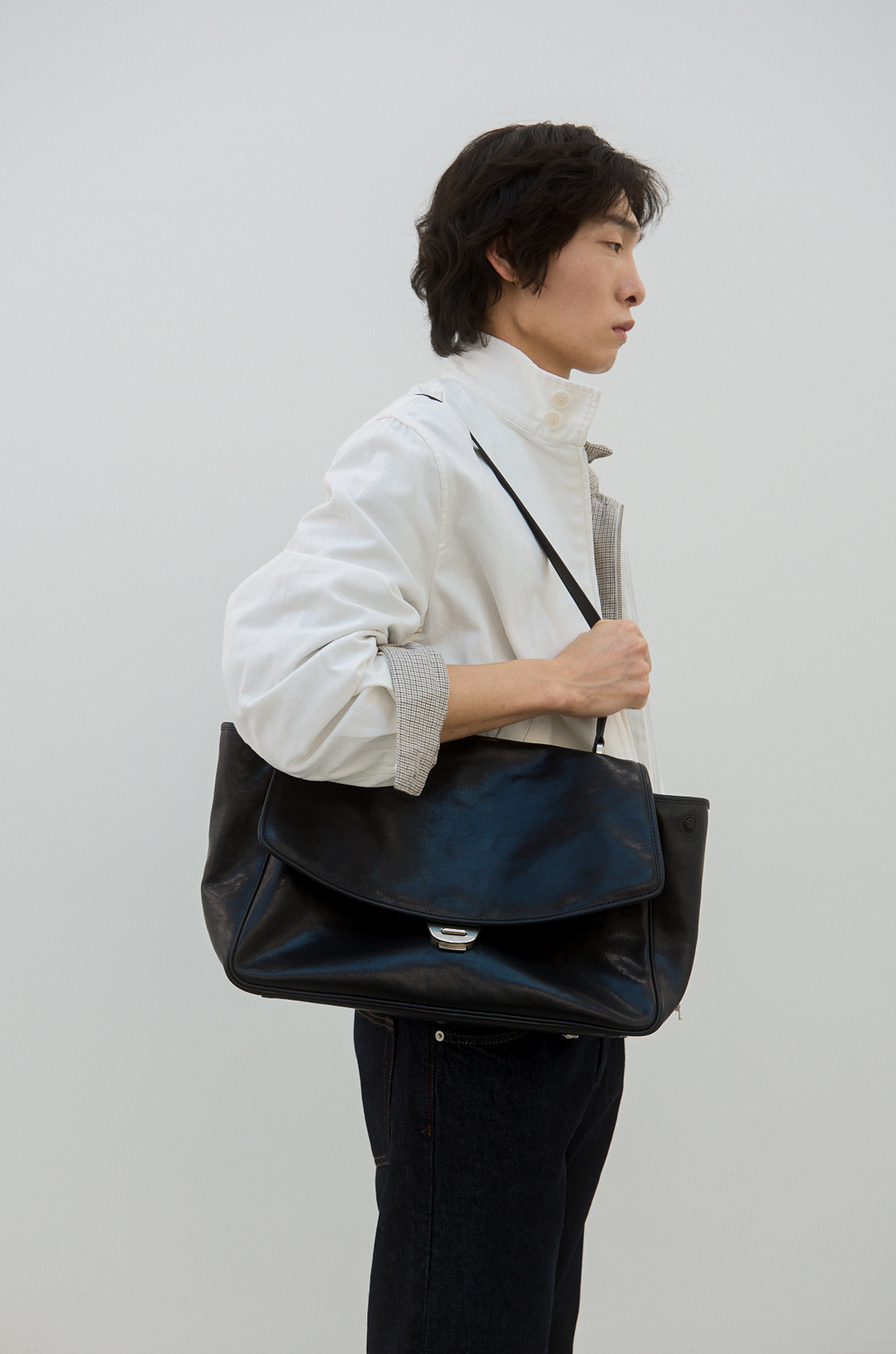 PREORDER Blep Shoulder Bag (Soft Black)