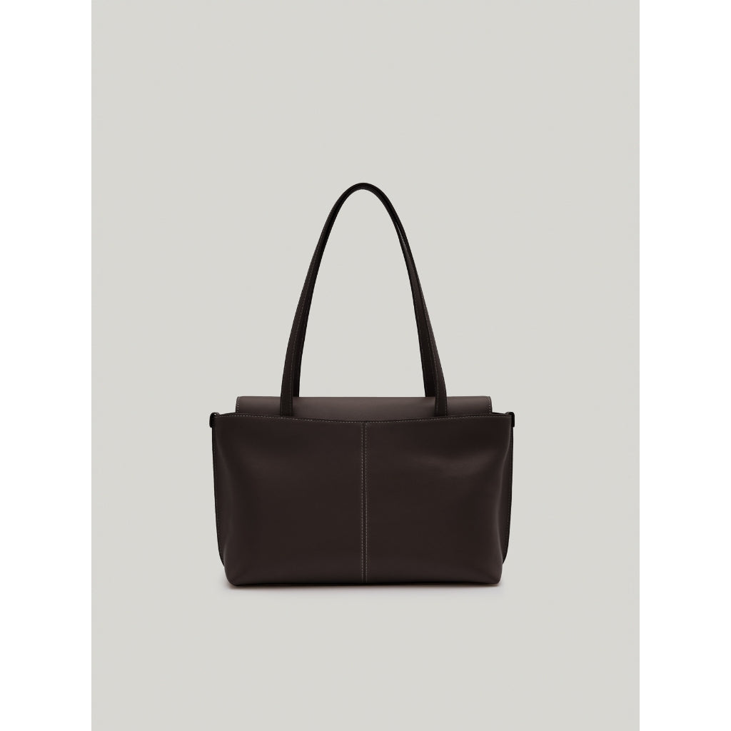 Panier Flap Bag (Organ Brown)