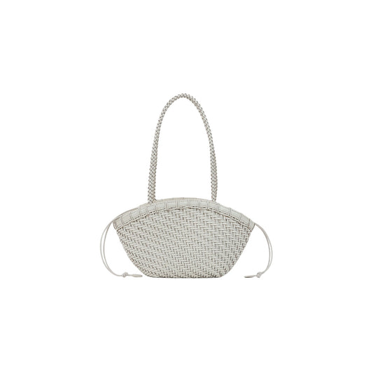 Twig Basket Shoulder Bag (Dried Black)