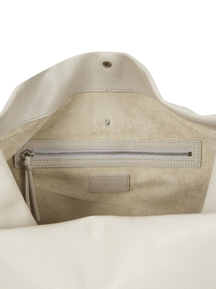 Log Middle Bag (Porcelain White)