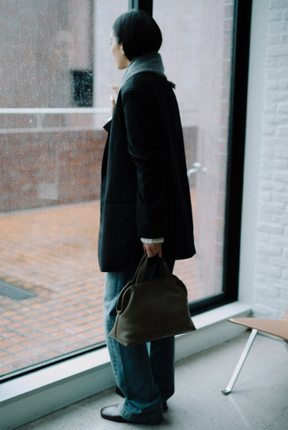 Pave Tote Bag (Mud Brown)