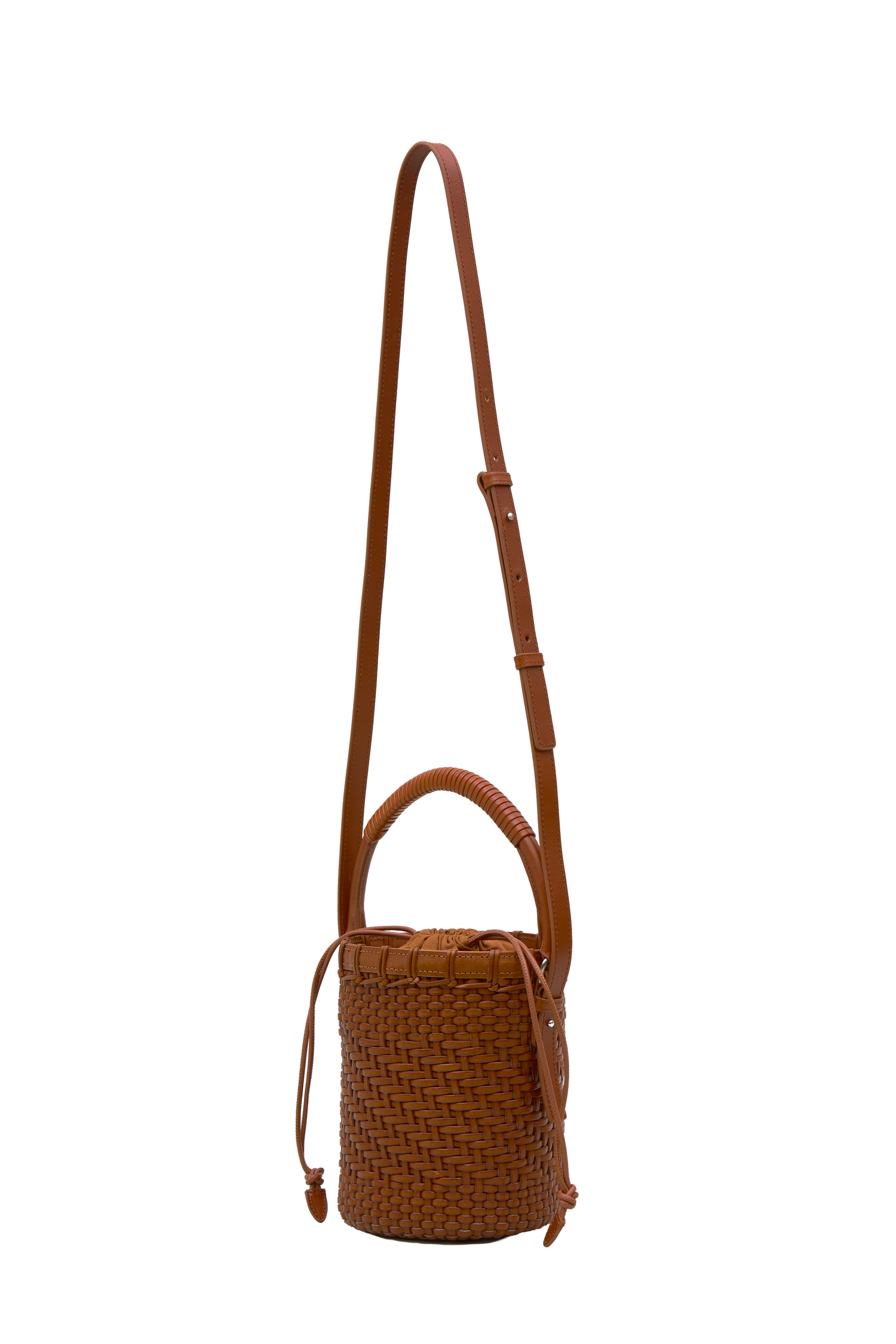 Twig Basket Tote Bag (Dried Tan)