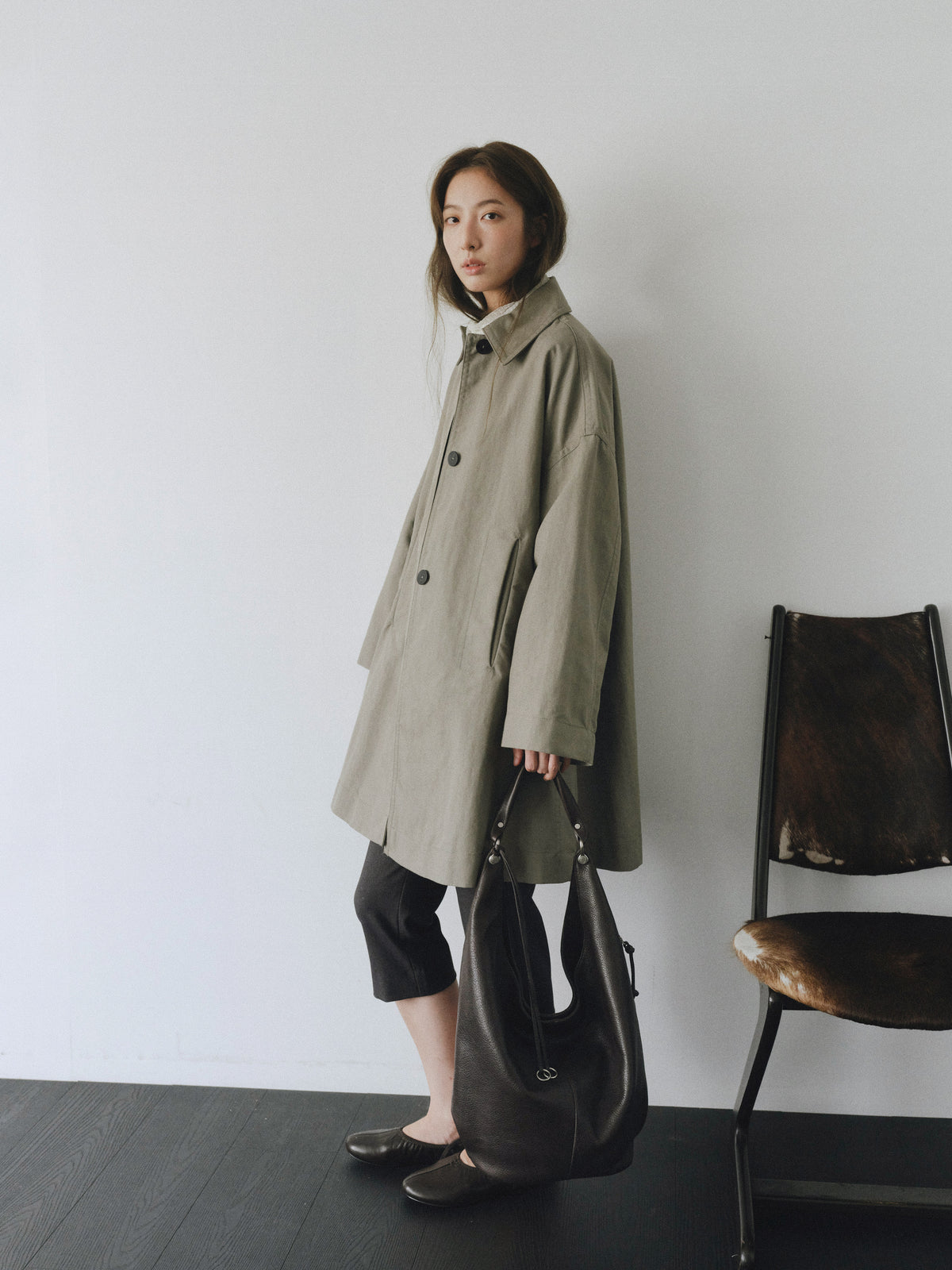 Log Large Bag (Vintage Brown)