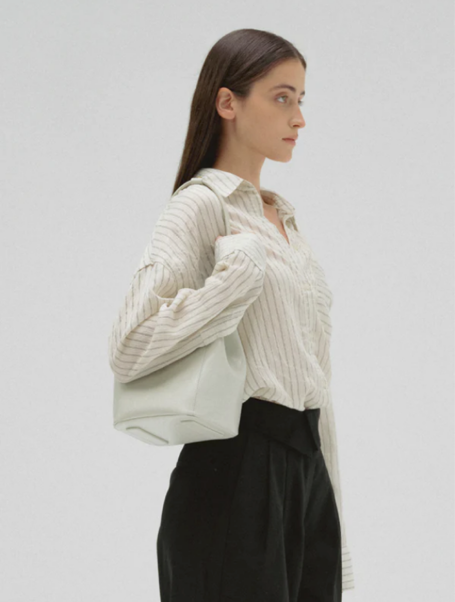 Marron Bag (Misty White)