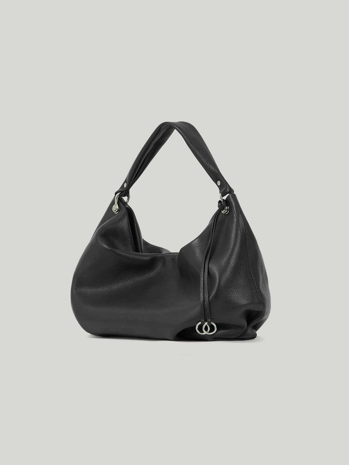 Log Middle Bag (Soft Black)