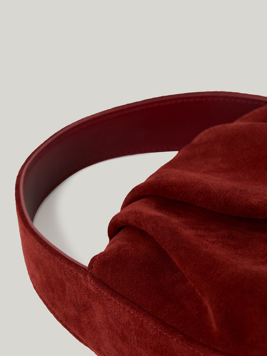 PREORDER Fantine Bag (Suede Red)
