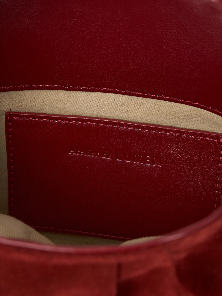 PREORDER Fantine Bag (Suede Red)