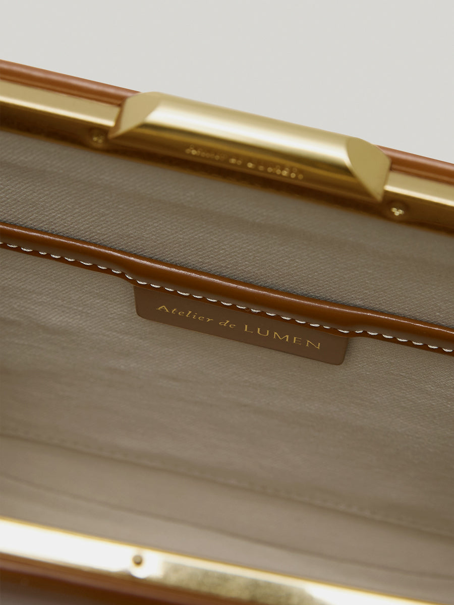 PREORDER Lune Forme Bag (Cognac Brown)