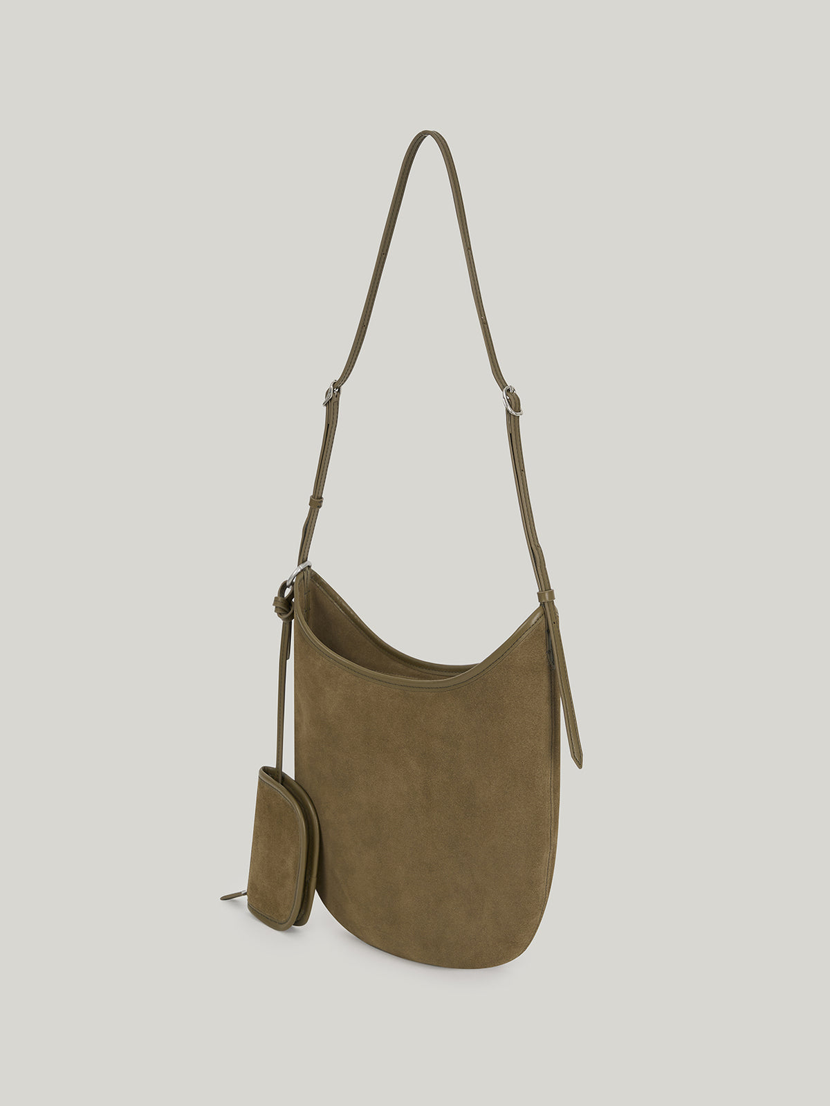 Moon Bag (Suede Camel)