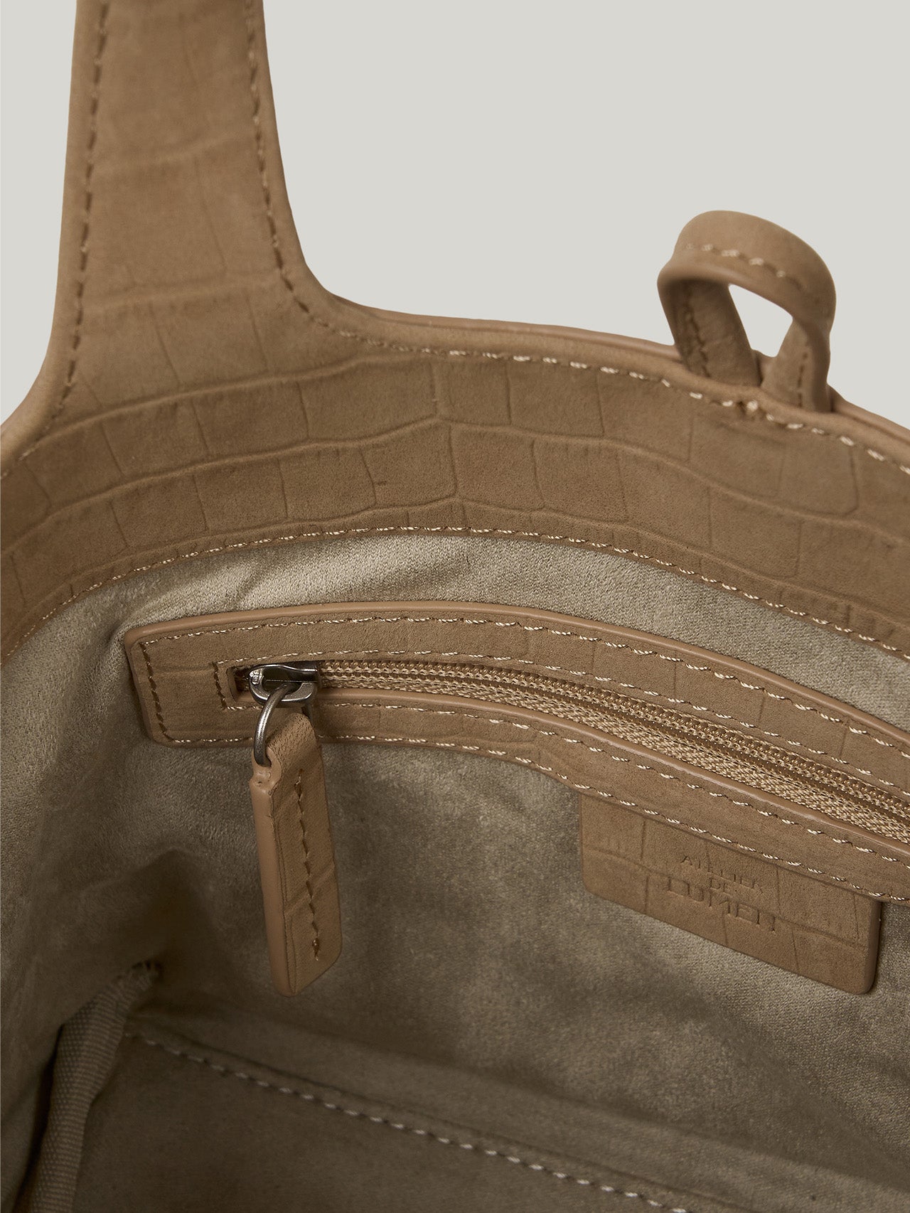 Panier Petit Bag (Nubuck Pattern Sand)