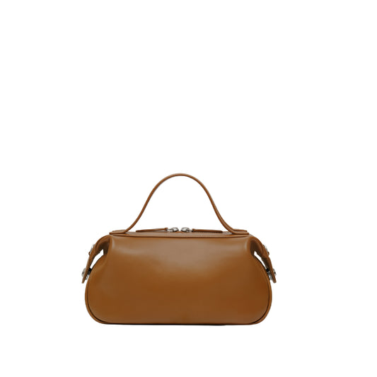 Nadel Zip Tote Bag (Tawny Brown)