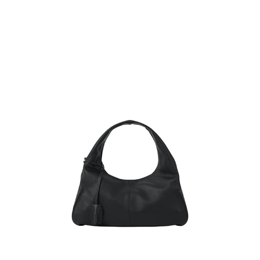 Pillow Hobo Bag (Soft Black)