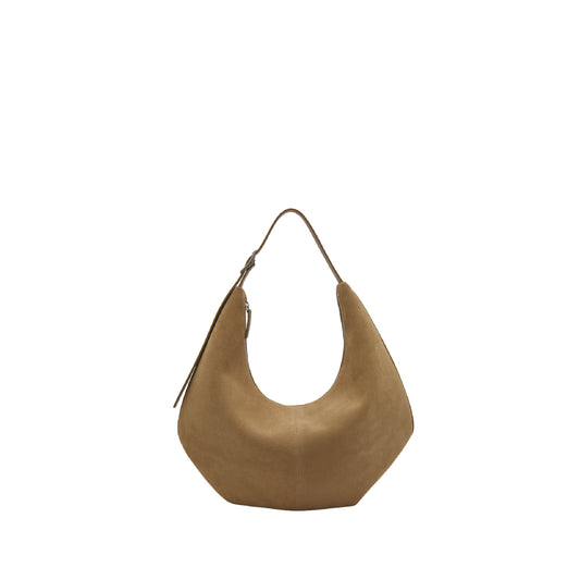 PREORDER Mossy Hobo Bag (Suede Sand)
