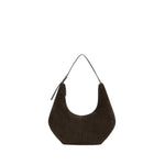 Mossy Hobo Bag (Suede Brown)