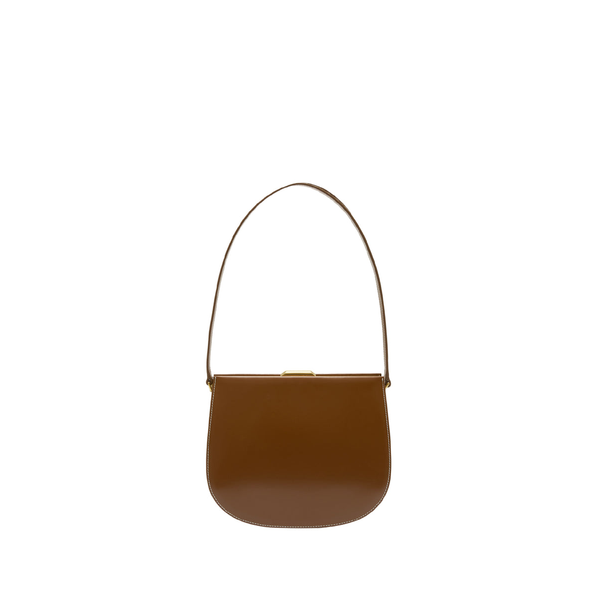 Lune Forme Bag (Cognac Brown)