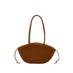 Twig Basket Shoulder Bag (Dried Tan)