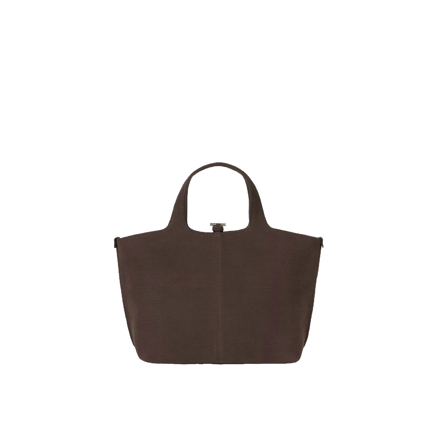 Panier Tote Bag (Nubuck Pattern Brown)