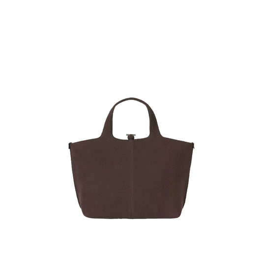 Panier Tote Bag (Nubuck Pattern Brown)