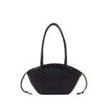 PREORDER Twig Basket Shoulder Bag (Dried Black)