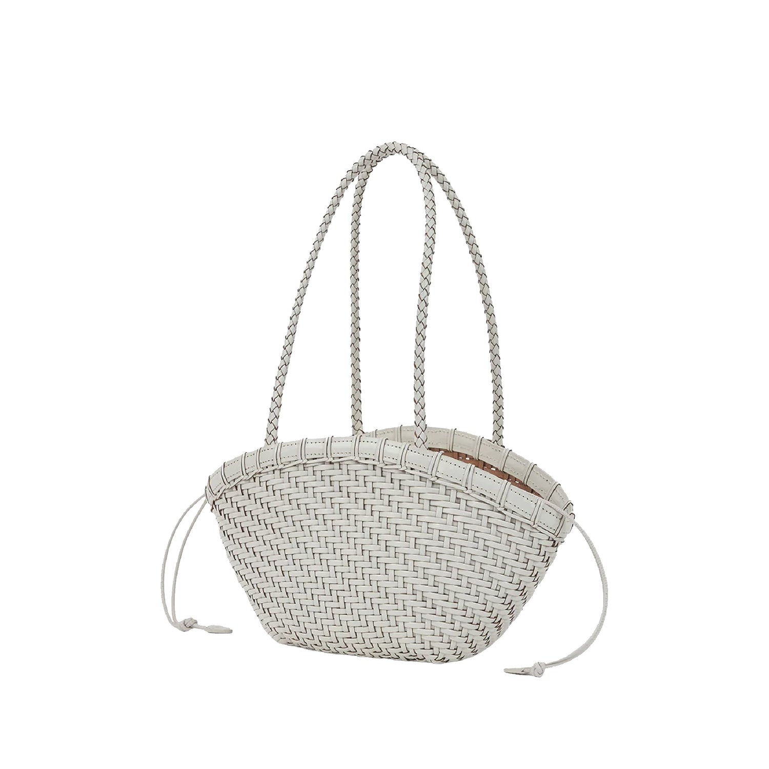 PREORDER Twig Basket Shoulder Bag (Dried Ivory)