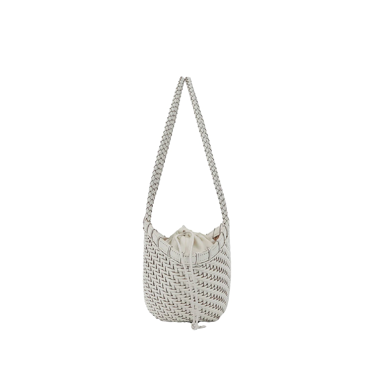 PREORDER Twig Basket Shoulder Bag (Dried Ivory)