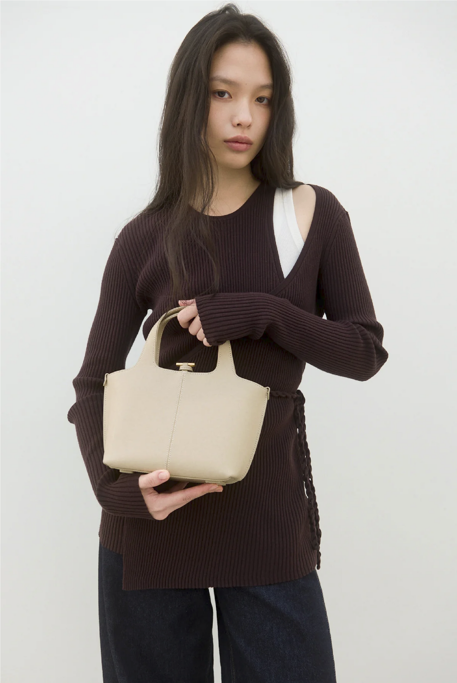 Panier Petit Bag (Egg Beige)