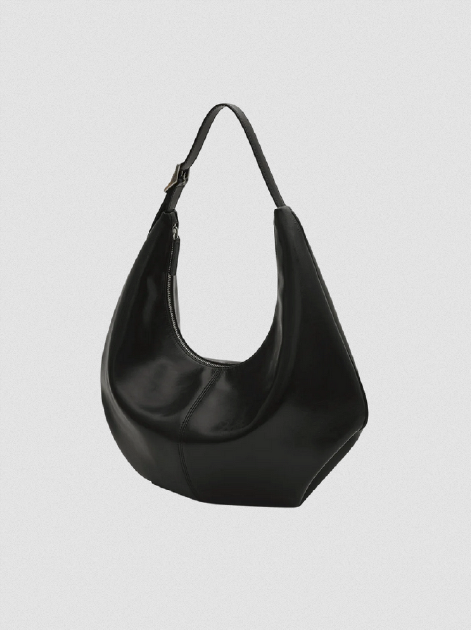 PREORDER Mossy Hobo Bag (Leather Black)