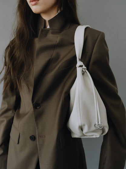 Log Middle Bag (Porcelain White)