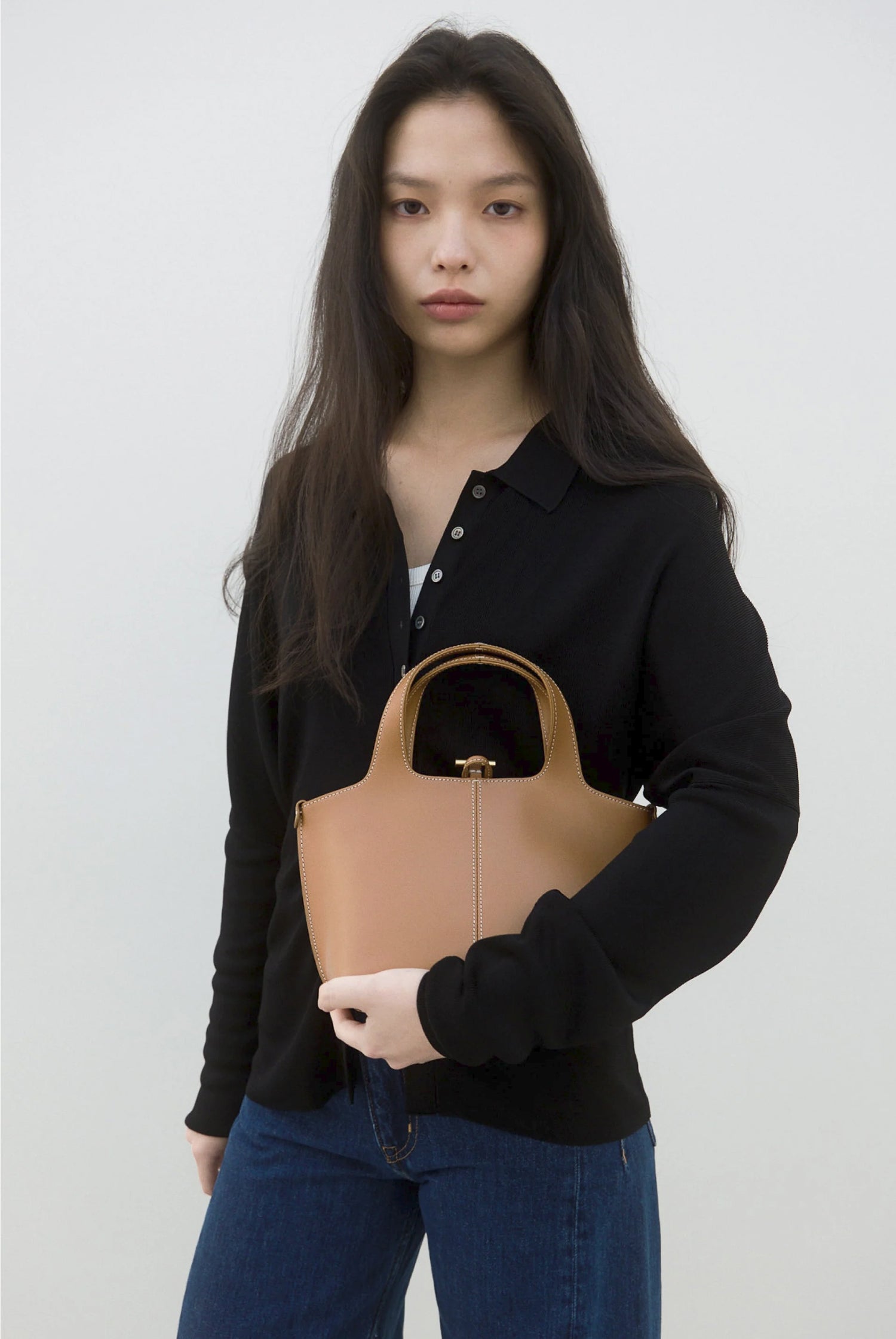 Panier Petit Bag (Misty White)