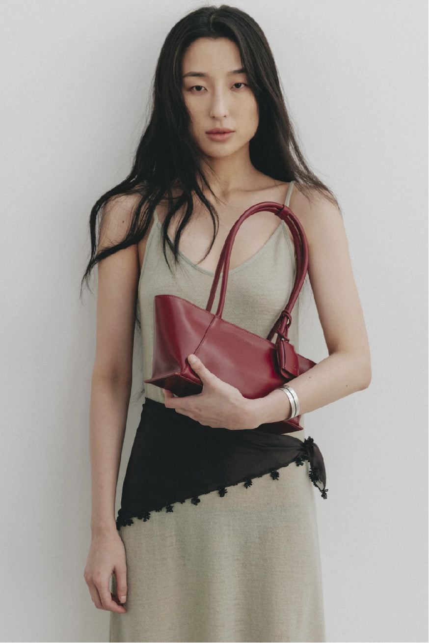 PREORDER Monique Shoulder Bag (Carmine Red)